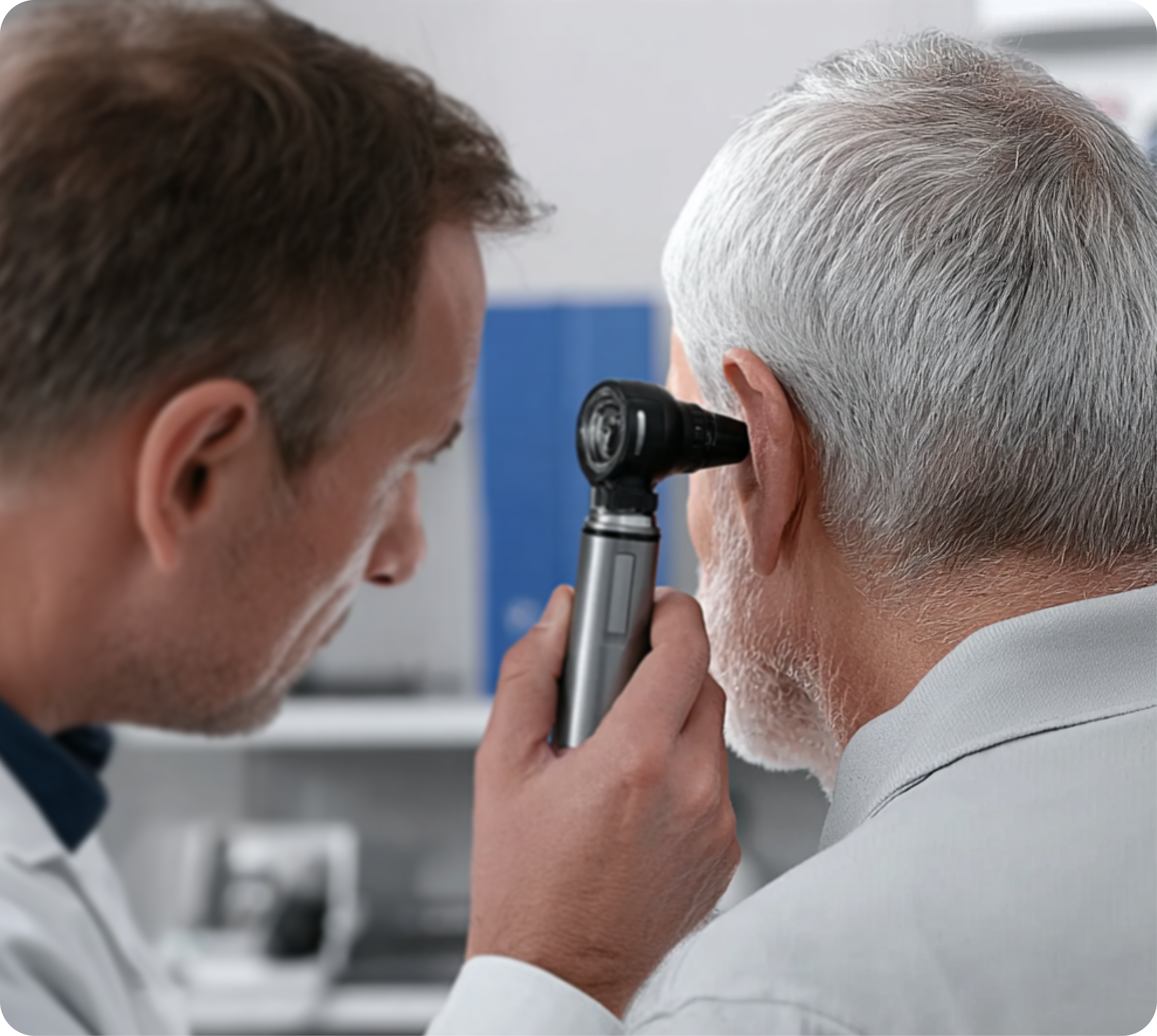 Осмотр у ЛОР